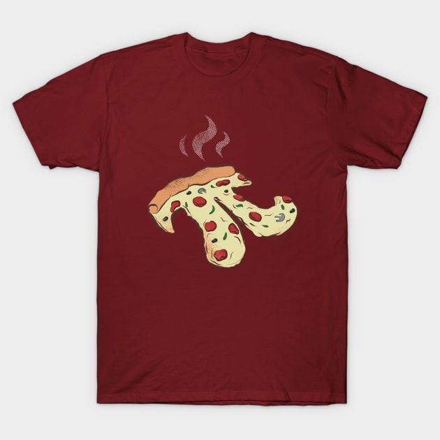 Pizza Pi T-Shirt by Phase22